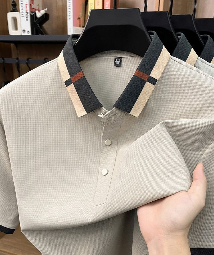 Cavello Heritage-Trim Polo T-Shirt