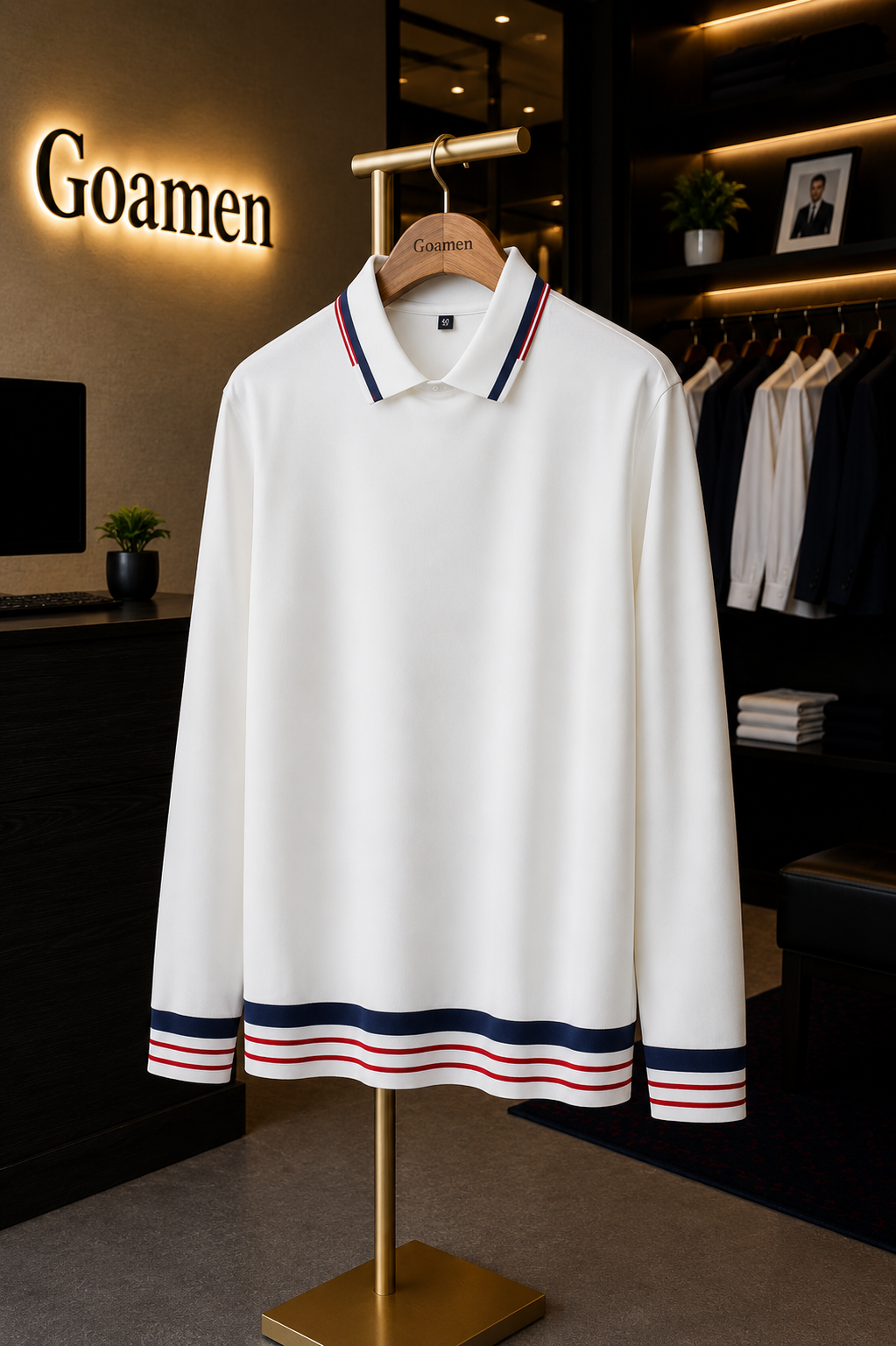 Full Sleeve Polo T-Shirt - Goamen