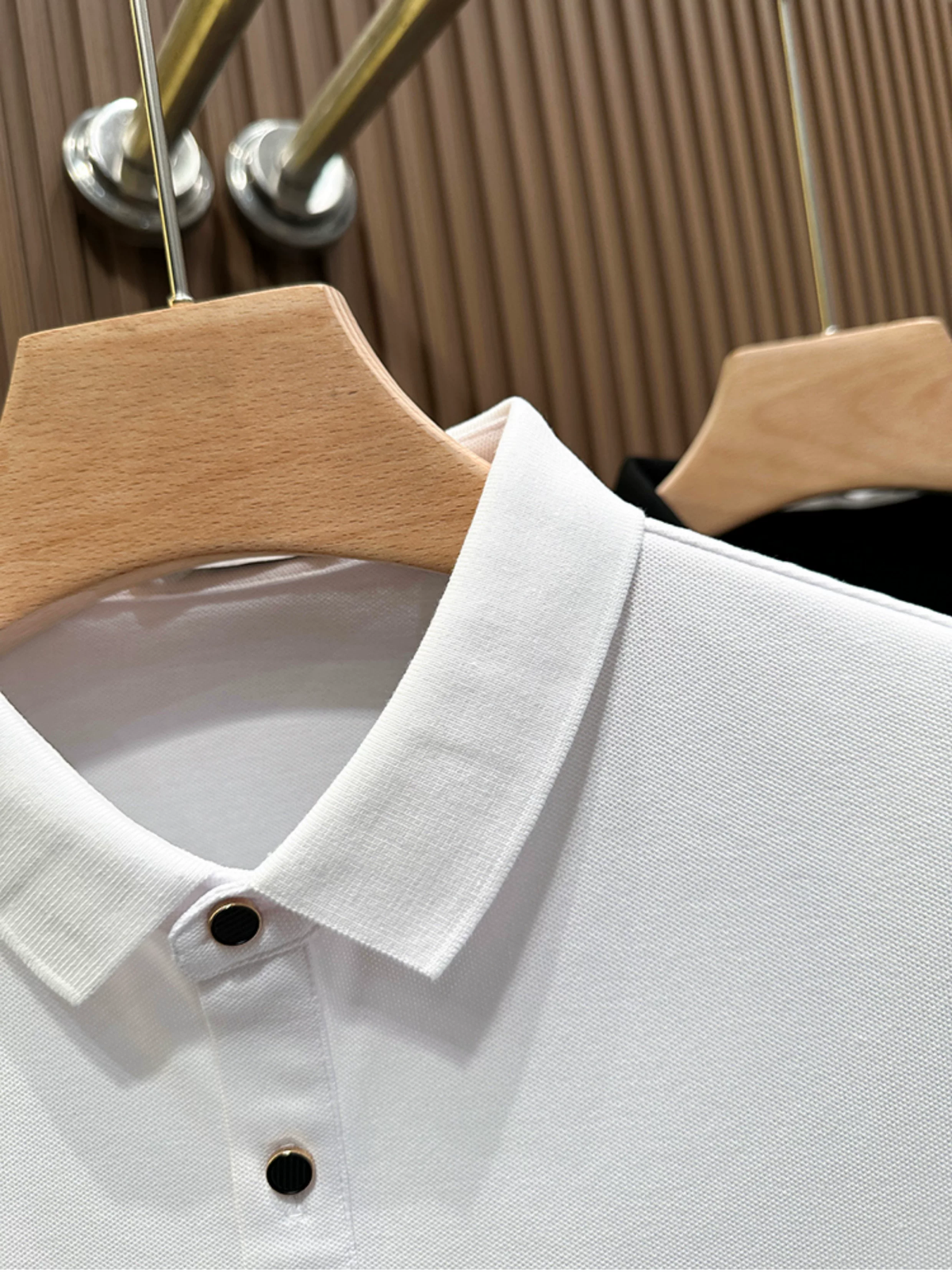 Striped Vault Accent Polo T-Shirt
