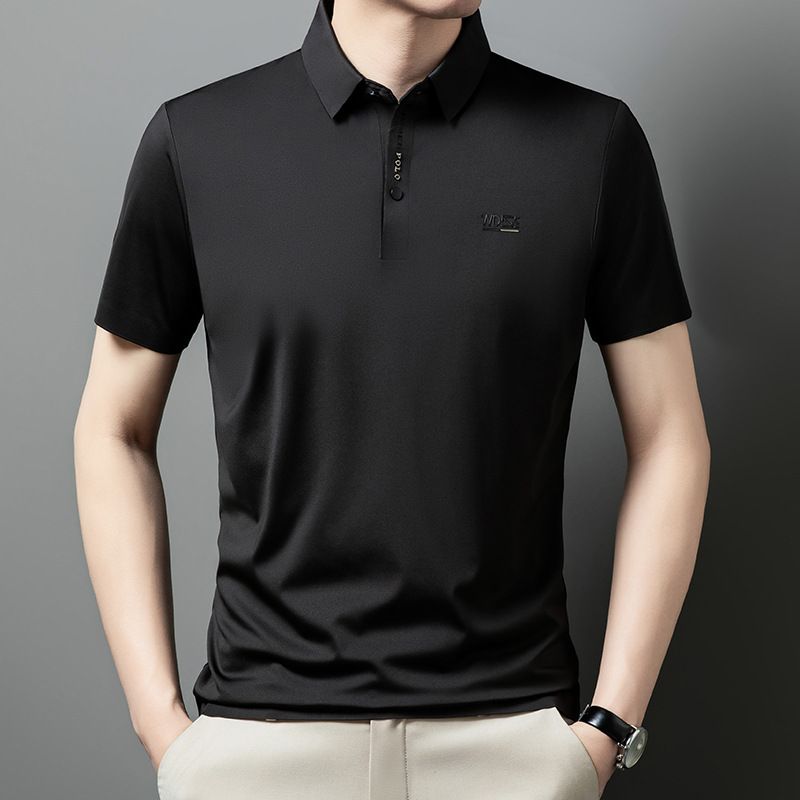ShadowLuxe Crest Polo T-Shirt