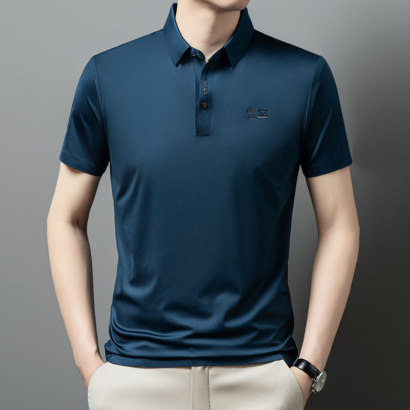ShadowLuxe Crest Polo T-Shirt
