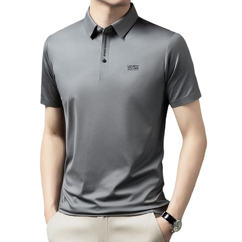 ShadowLuxe Crest Polo T-Shirt