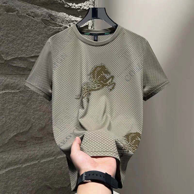 Ivory Ember Stallion Weave T-Shirt