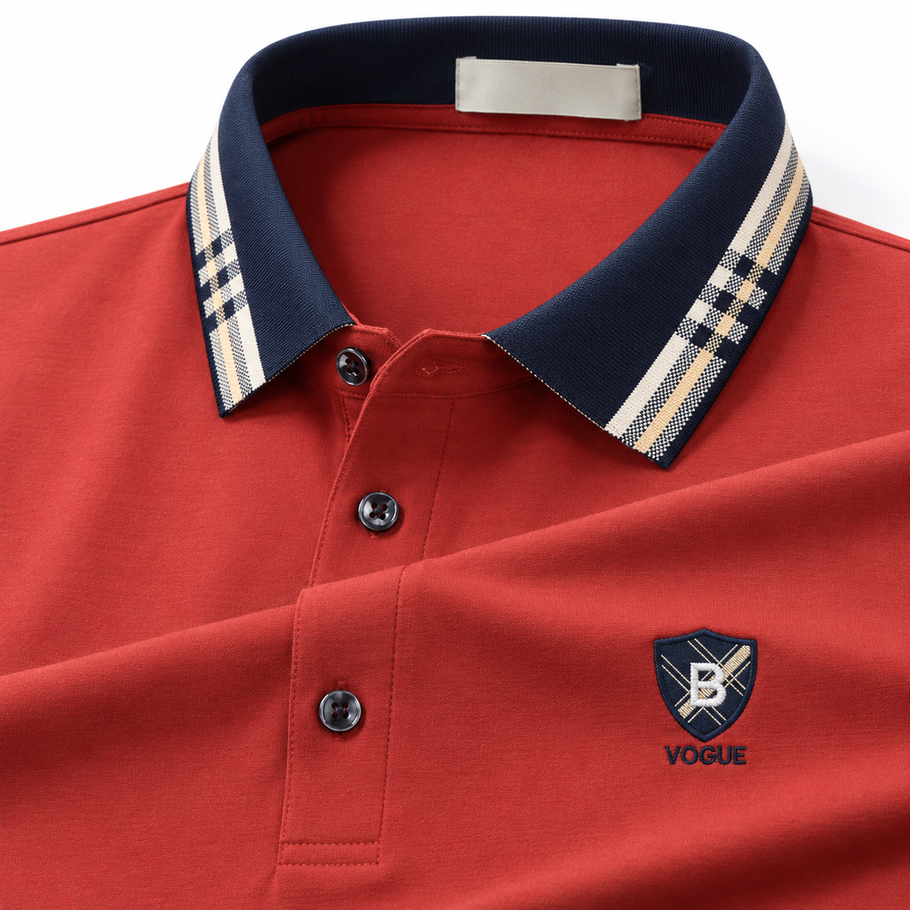 Elite Insignia Cotton Polo T-Shirt