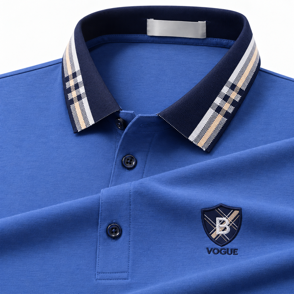 Elite Insignia Cotton Polo T-Shirt