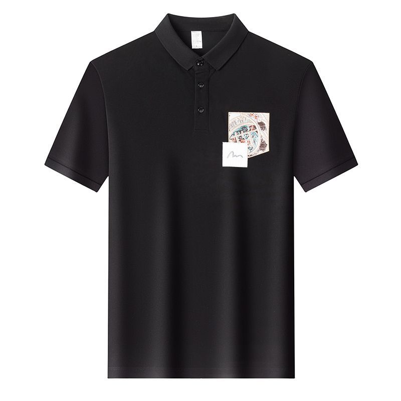 Baroque Crest Pocket Polo T-Shirt