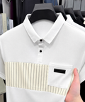 Striped Vault Accent Polo T-Shirt