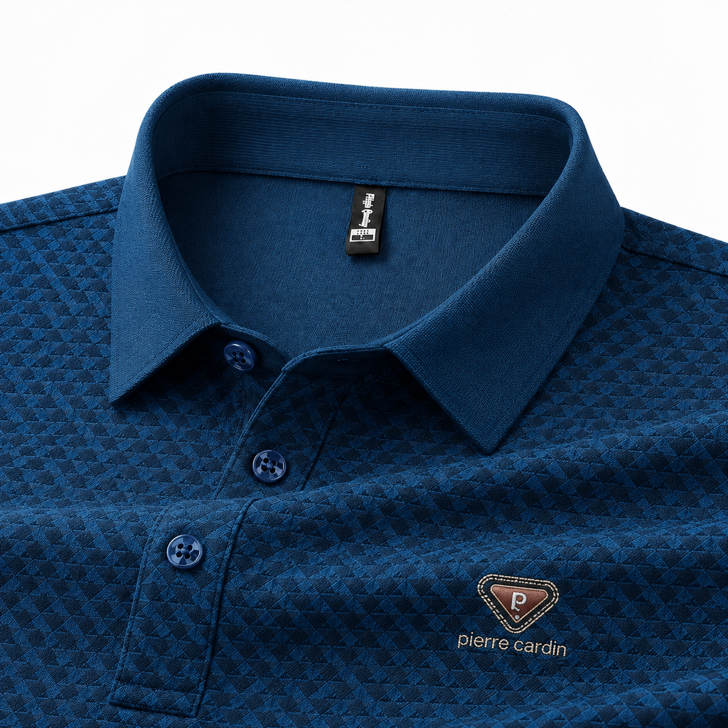 DiamondCrest Luxe Polo T-Shirt
