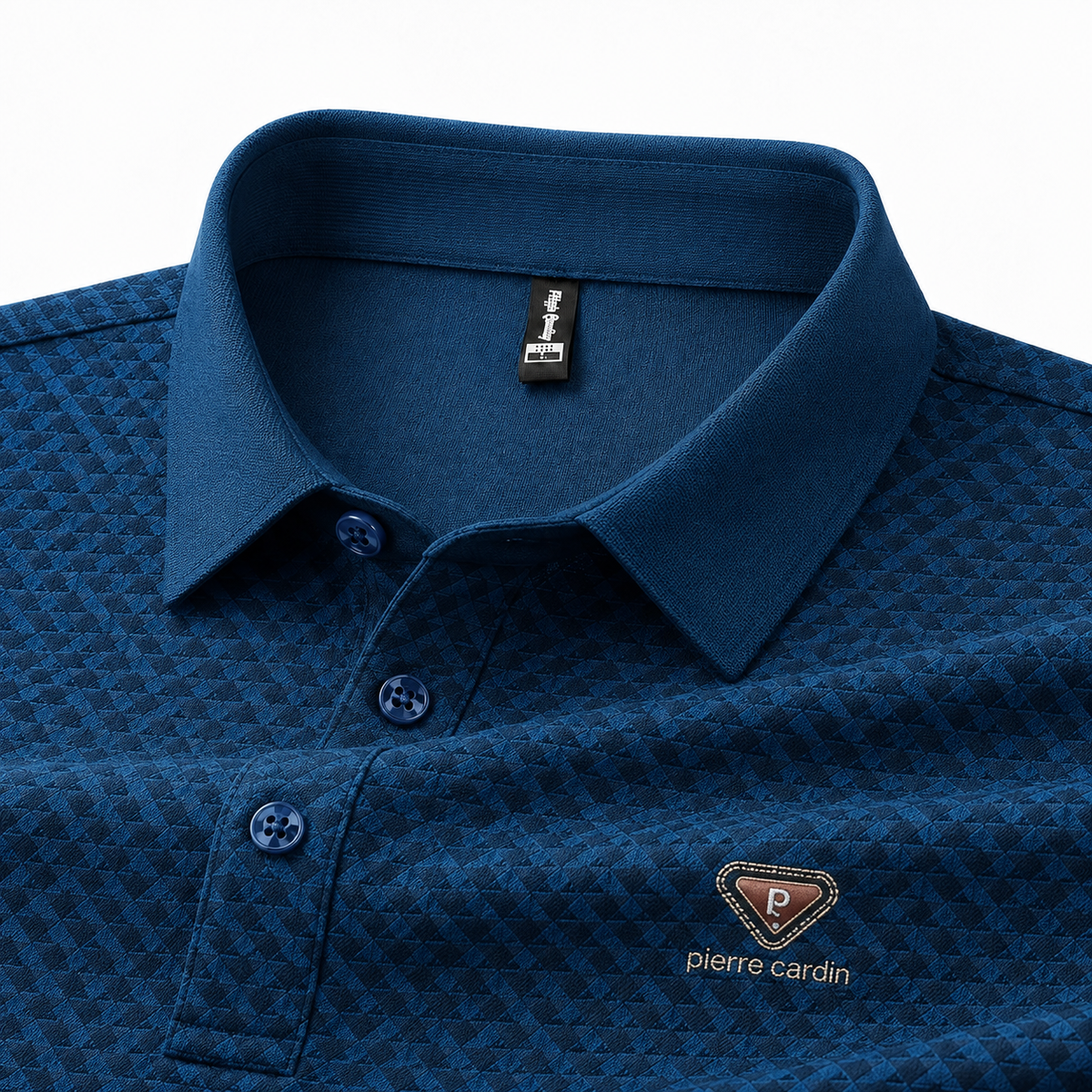 DiamondCrest Luxe Polo T-Shirt