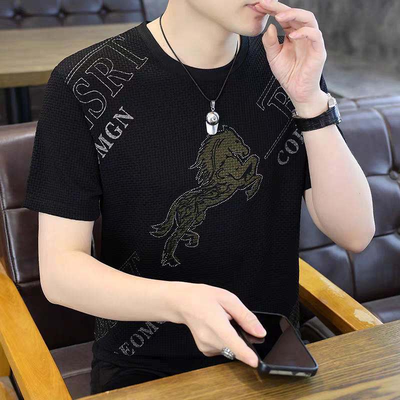 Ivory Ember Stallion Weave T-Shirt