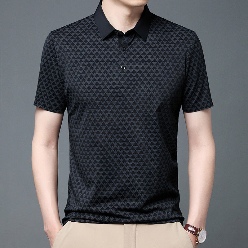 Men's Printed Half Sleeve T-Shirt - Goamen