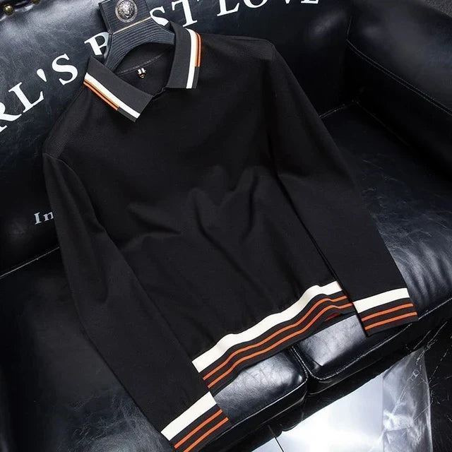 Men's Imported Full Sleeve Polo T-Shirt - Goamen