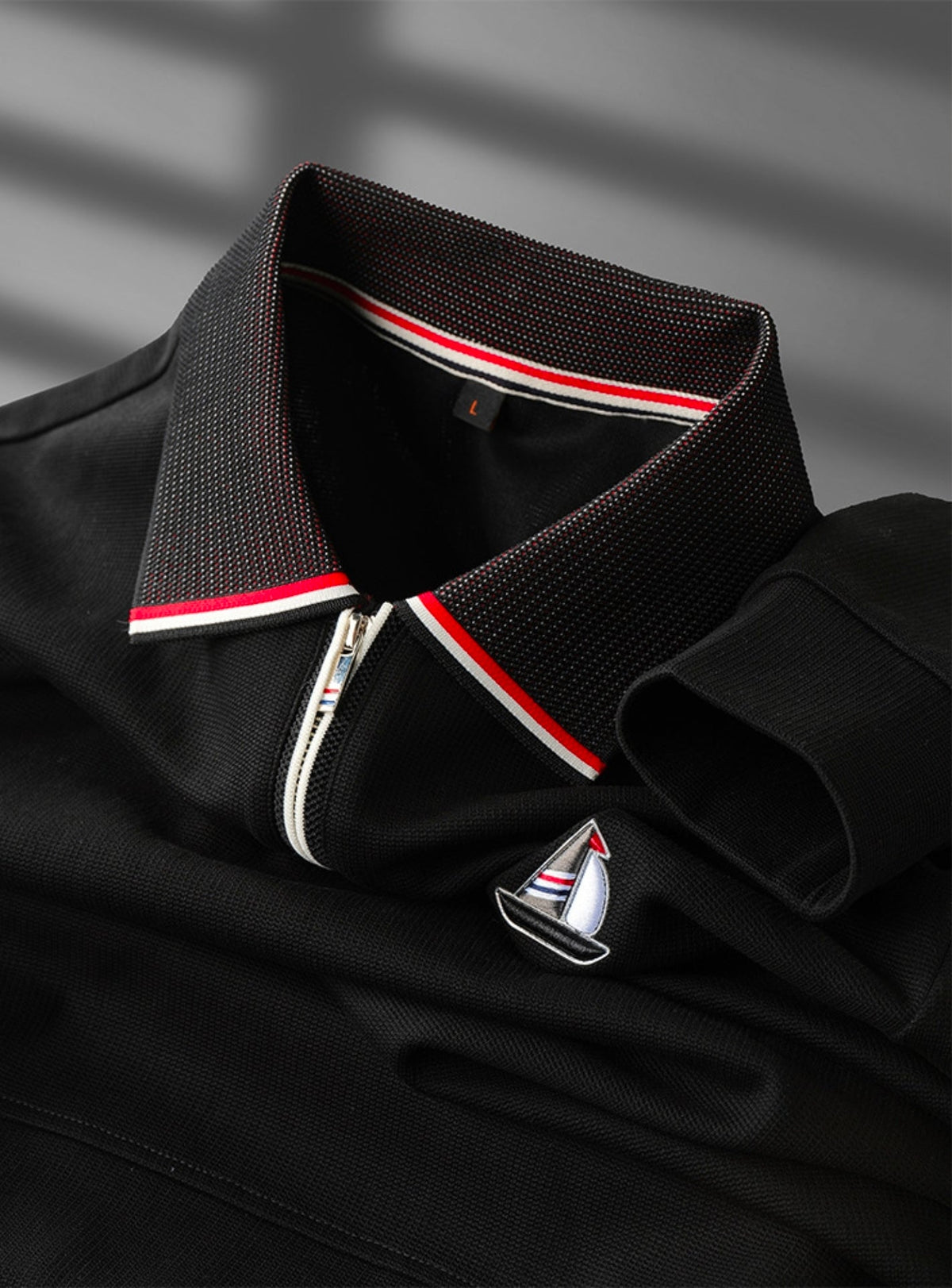 Goamen Voyager Elite Quarter-Zip Polo Full Sleeve T-shirt