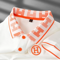 Goamen Signature Monogram Collar Polo T-Shirt