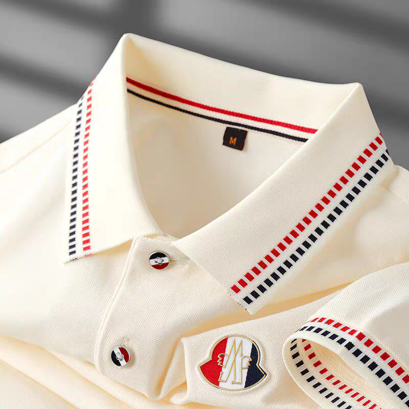Goamen Prestige Stripe Polo T-Shirt