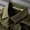 Goamen Luxe Motion Zip Polo T-Shirt