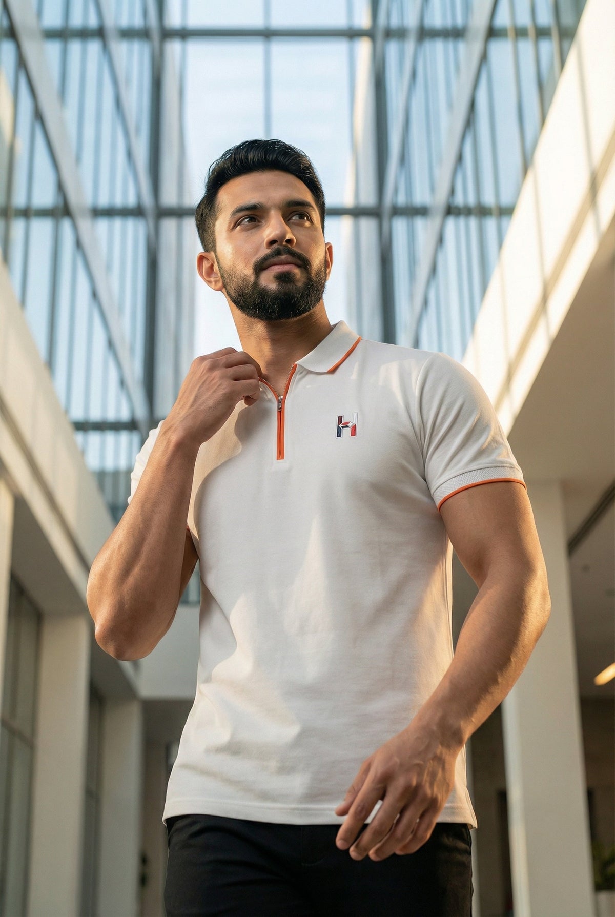 Goamen Premium Zipper Polo – Elevate Your Everyday Style