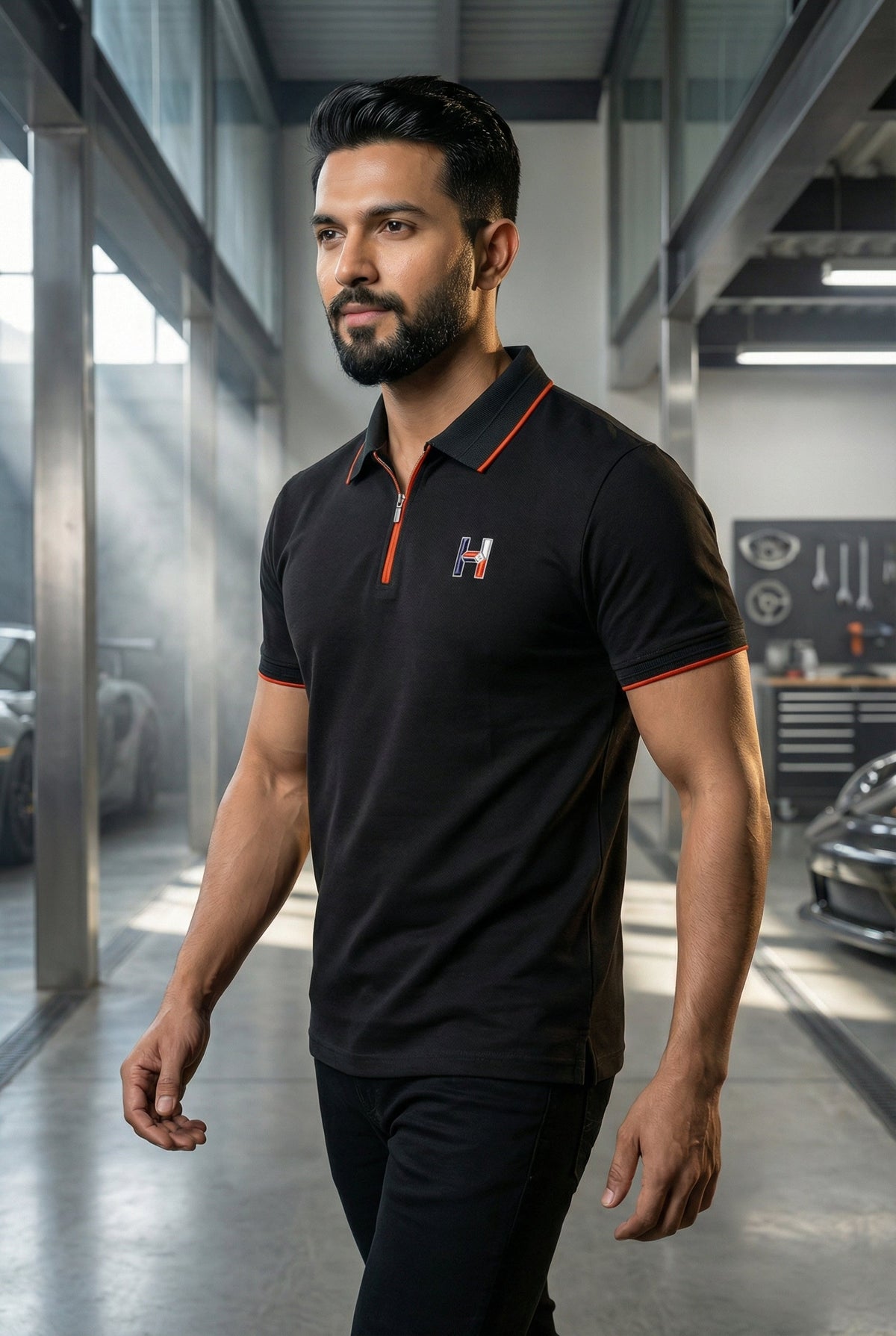 Goamen Premium Zipper Polo – Elevate Your Everyday Style